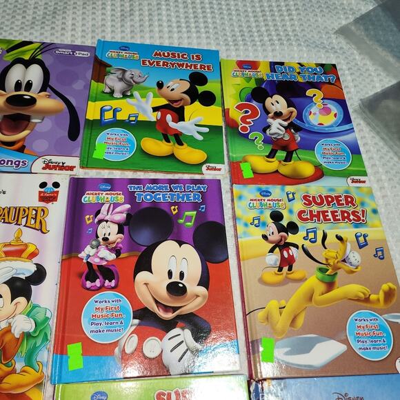 MICKEY MOUSE CLUB EUC 12 CHILDRENS BOOK LOT MIXED - Picture 4 of 11